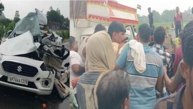 Photo of मैनपुरी में भीषण हादसा, एक ही परिवार के पांच लोगों की मौत